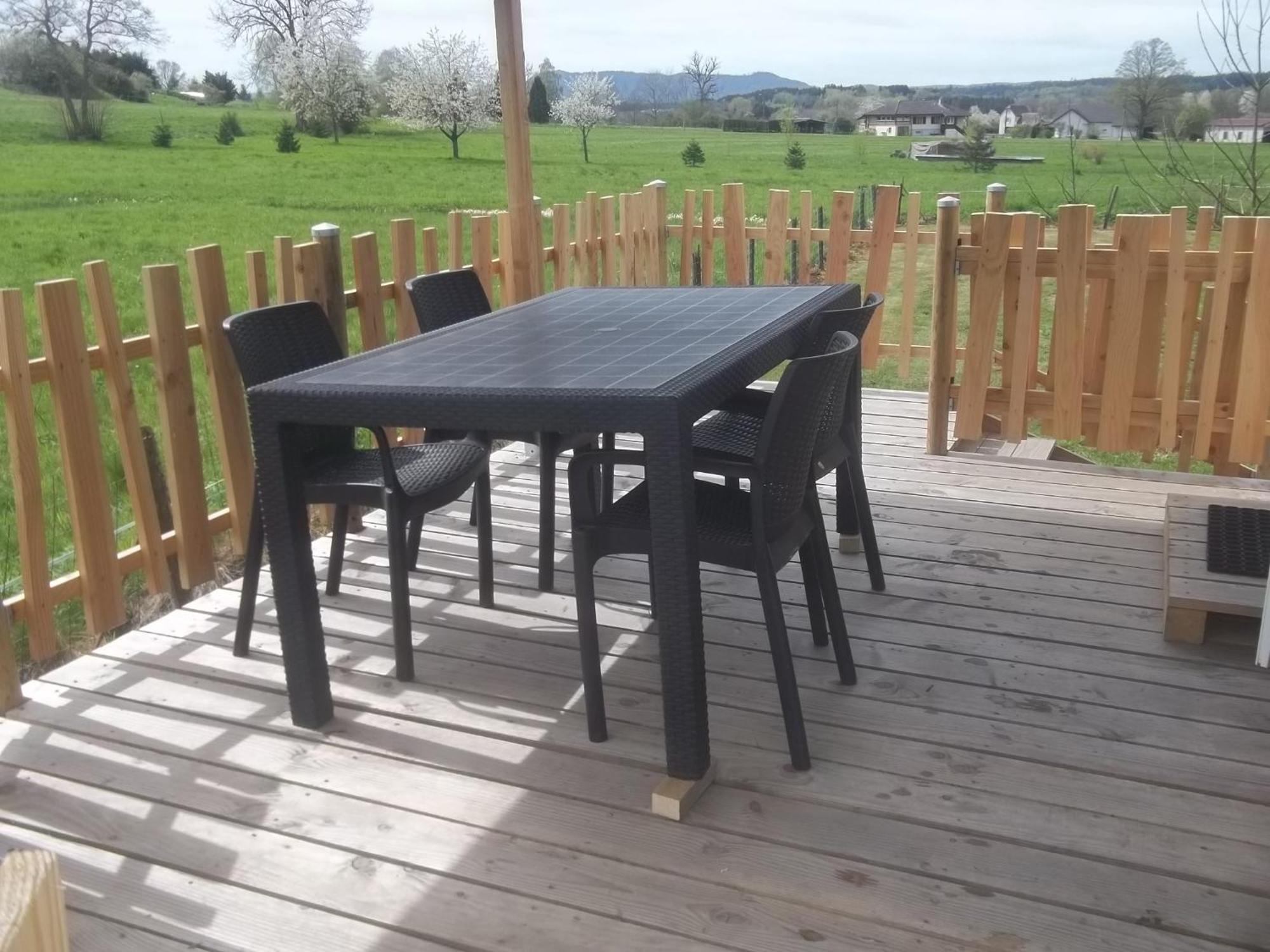 Camping Aire Du Gros Pre Lesseux Exterior foto